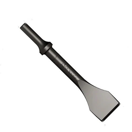 AJAX 905 WIDE CHISEL & SCRAPER .401 SHANK 6-1/4