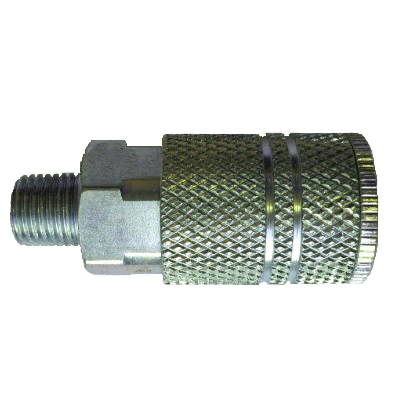 AMF CP-25 3/8 COUPLER PLUG 3/8 NPTM TYPE "E" AMFLO