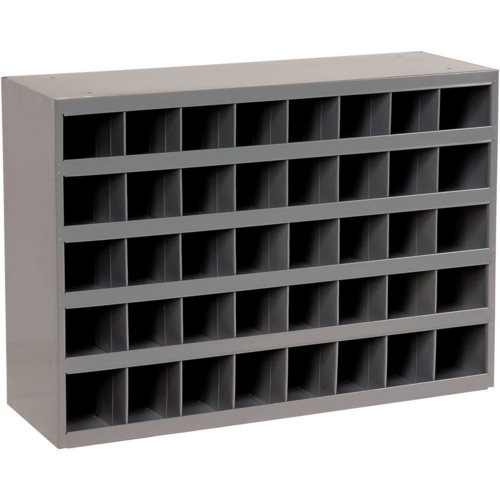 BINS 359-95 40 HOLE BIN GRAY