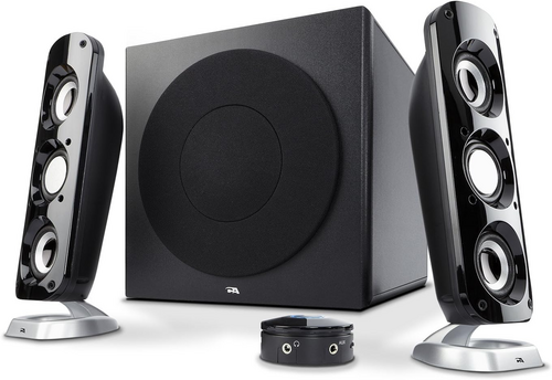#CA-3908 CYBER ACOUSTICS 2.1 MULTIMEDIA SPEAKER SYSTEM WITH SUBWOOFER 92 WATTS