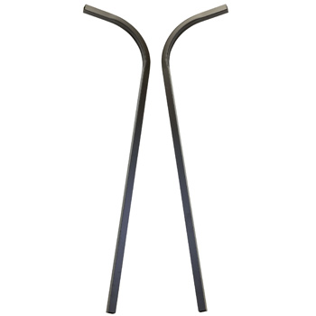 #01-216 EXTENDED TOP STEEL CANDY CANE STRUTS FOR MACH SEATS