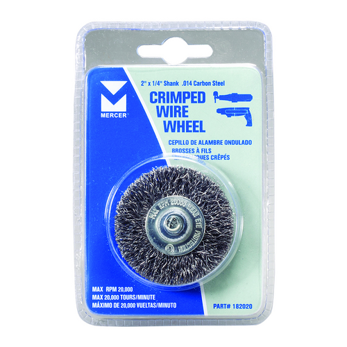 #182040B 1/4 SHANK WIRE WHEEL