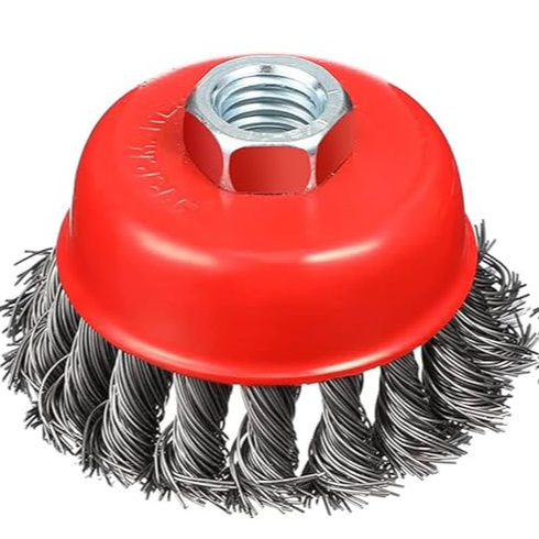 #66252844500 4" Wire Cup Brush
