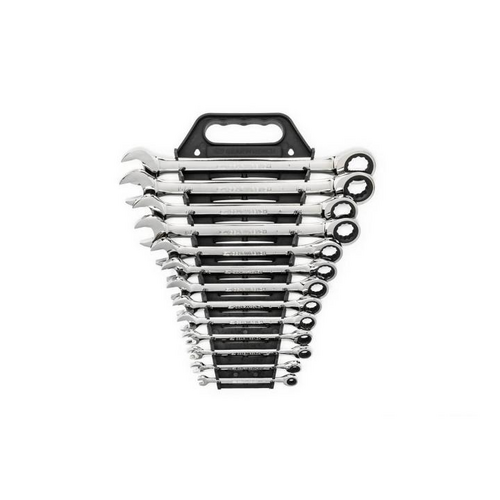 #B0002NYD12 GEARWRENCH 13 PC. 12 PT. RATCHETING COMBINATION WRENCH SET