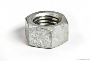 HNG .5000-13 1/2-13 HEX NUT GALVANIZED