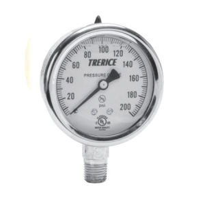 #D82LFB2502LA300 2-1/2 SS CASE GF 0/300 PSI 1/4 BRZ