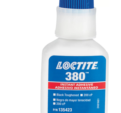 LOC 380 LOCTITE 380 BLACK MAX INSTANT ADHESIVE TOUGHENED USA