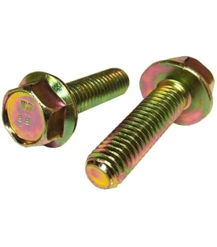 MFB 08X45 1.25 8X45MM 1.25 HEX HD FLANGE BOLT 8.8 "YELLOW"