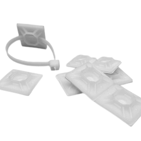 NTM A-MP-1000-9-C NATURAL NYLON TIE MOUNTING PAD ADHESIVE BACK