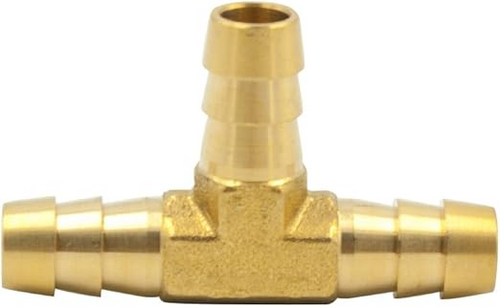 OB1564X4 1/4 BARB UNION TEE