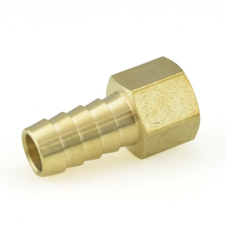 OB1566X6 3/8 BARB X 1/4 FP BRASS FITTING