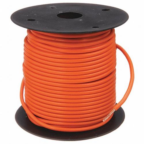 WIRE 14GAX100 ORANGE PRIMARY WIRE