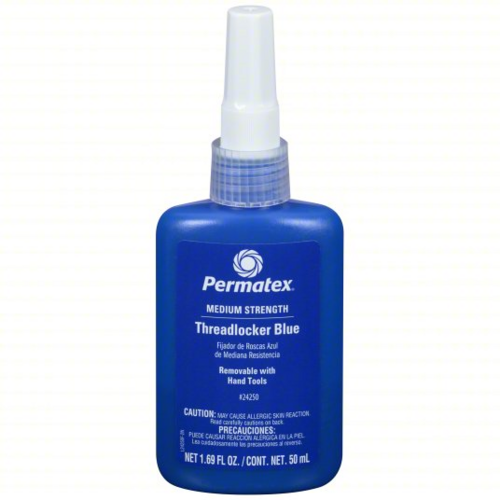 PER 24250 50ml MEDIUM STRENGTH BLUE THREADLOCKER PERMATEX