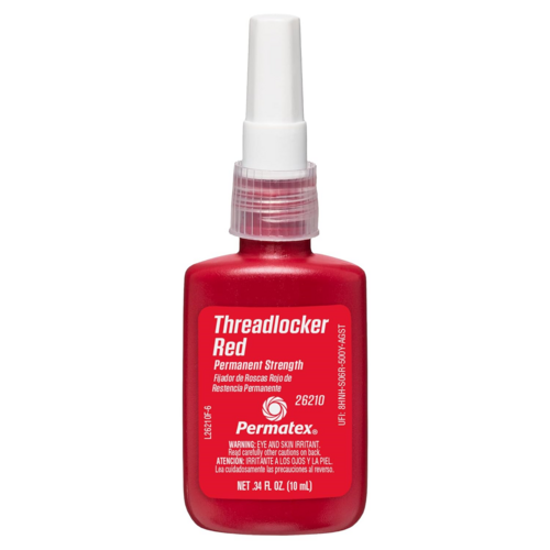 PER 26210 10ML PERMANENT STRENGTH RED THREADLOCKER
