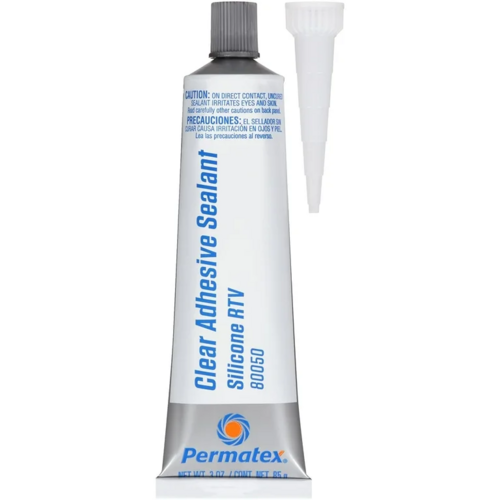PER 80050 3OZ CLEAR RTV SILICONE PERMATEX