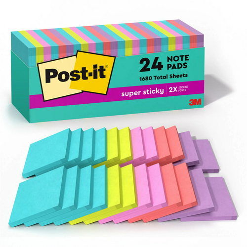 #POST-ITSUPERSTICKY 6542SSAUCP 3X3 24 PACK