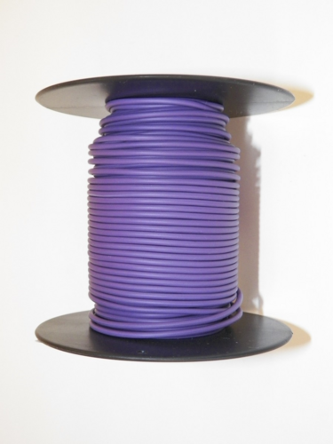 WIRE 18GAX100 PURPLE PRIMARY WIRE