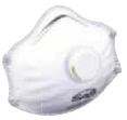 SAS8621 VALVED PARTICULATE RESPIRATOR (10 PER BOX)