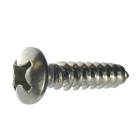 AU1796 #6 X 1" PHILLIPS OVAL HEAD T.S