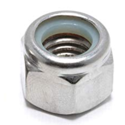 SSLN 316 .8750-09 7/8-9 NYLON LOCKNUT "316" STAINLESS