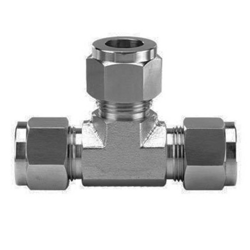 #C2603-06-06-06-SS 3/8 UNION COMPRESSION TEE STAINLESS STEEL