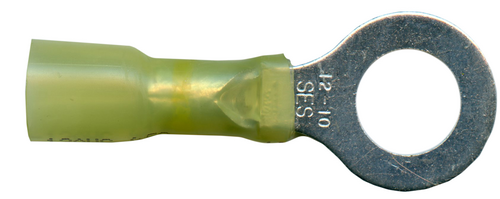 TER 1212 HS 12-10 GA. 3/8 RING HEAT SHRINK