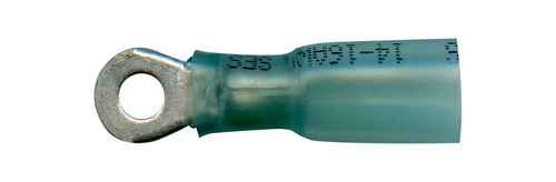 TER 1602 HS 16-14GA #6 RING HEAT SHRINK TERMINAL