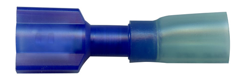 TER 1670FIN HS 16-14GA. FEMALE FULLY INSULATED HEAT SHRINK TERMINAL
