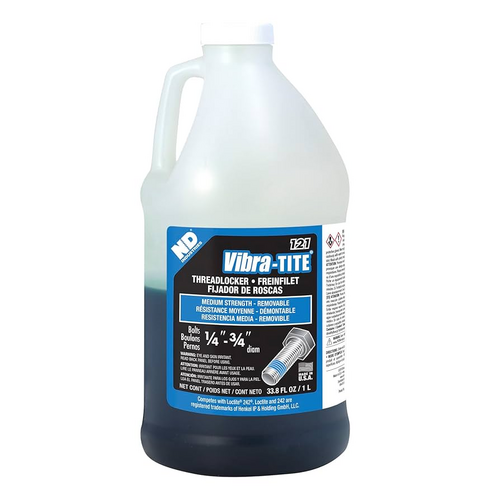 VT 12100 1 LITER JUG BLUE MEDIUM STRENGTH-REMOVABLE THREADLOCKER