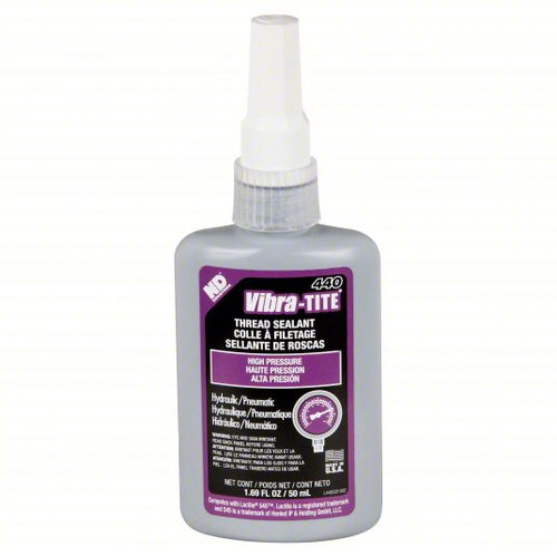 VT 44050 50ML BOTTLE PURPLE PNEUMATIC/HYDRAULIC THREAD SEALANT VIBRA-TITE