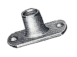 WELD 3750-16 OS 3/8-16 WELD NUT OFFSET HOLE