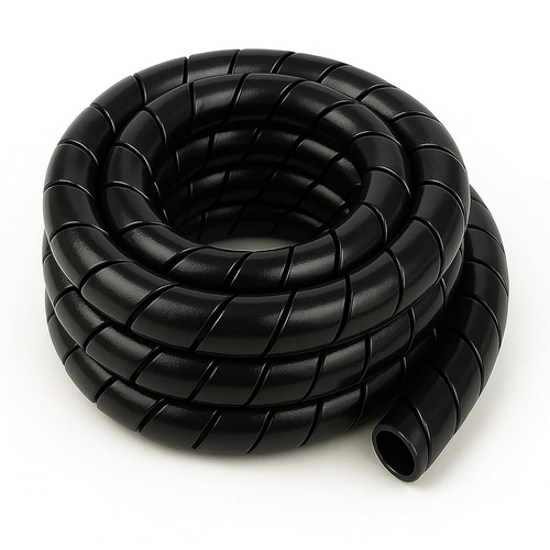 WIRE .750X100 SPW 3/4 X 100 FT BLACK POLYETHYLENE SPIRAL WRAP