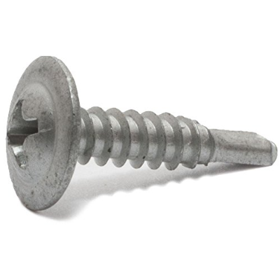 AU11454 #8 X 5/8"PHIL OVAL HD SEMS TEK