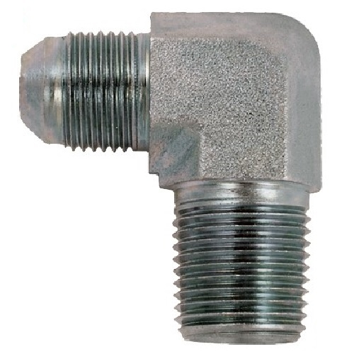 #2501-08-16 #8 MJIC X 1" MP 90 DEGREE ELBOW STEEL