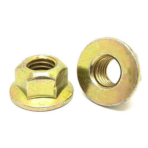 FLNF .6250-18 PLT 5/8-18 GR8 FLANGE NUT PLT