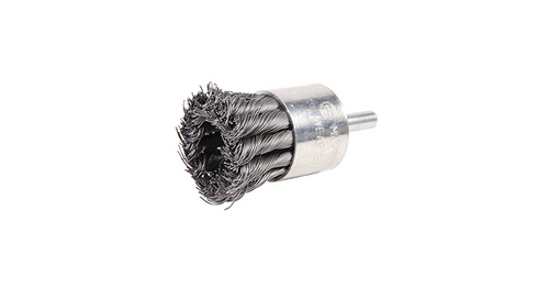 #180020B END CRIMP WIRE BRUSH 1'X1/4X.008 CARBON STEEL