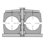 PAR#H5372/372-PP 1" PARKER TUBE AND HOSE CLAMP