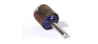 1X1X1/4 SHANK 80 GRIT MOUNTED FLAP WHEEL