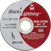 4-1/2X.045X7/8 TYPE 1 THIN CUT-OFF WHEEL ALUM OX.