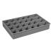 24 HOLE LARGE TRAY BLACK