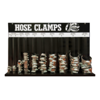 10 LOOP HOSE CLAMP RACK