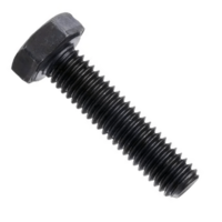 5/16-18X1 HEX HEAD CAPSCREW STAINLESS BLACK OX