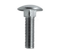 10-24X1/2 CARRIAGE BOLT PLT
