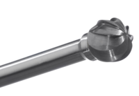 1/4 BALL SHAPE CARBIDE BUR NON-FERROUS