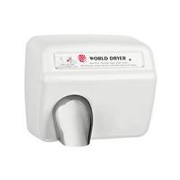 WORLD DRYER WHITE STEEL 110-120 V, 1750 W