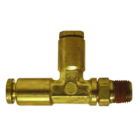 3/8X3/8 SWIVEL MALE RUN TEE D.O.T.