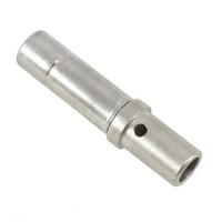 DEUTSCH 0462-203-12141, DTP/DTHD SOCKET CONTACT, NICKEL, SOLID, SIZE 12, 14-12 GA