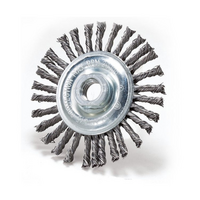 4X3/16X5/8-11 STRING BEAD WIRE WHEEL  .020 STAINLESS STEEL WIRE