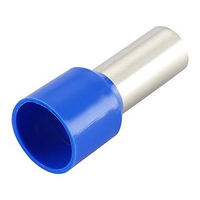 INSULATED WIRE FERRULE, BLUE 6GA .47 PIN LENGTH