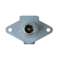 6-WAY ROUND PIN METAL TRAILER CONNECTOR - SOCKET